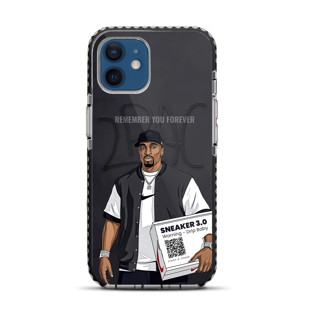 Sneaker 3.0 Limited Edition REMEMBER YOU FOREVER 2PAC iPhone 12 Stride Phone Case