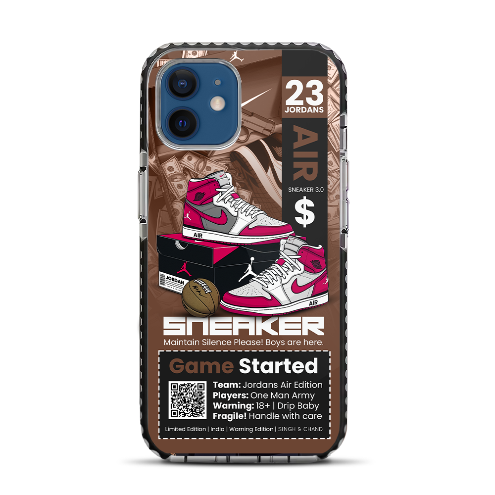 Sneaker 3.0 Limited Edition Green Gleam iPhone 12 Stride Phone Case