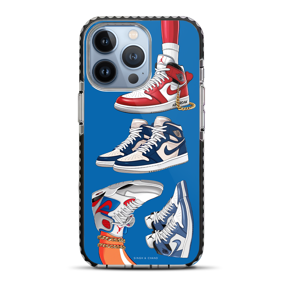 Sneaker 3.0 Limited Edition Blue Beam iPhone 13 Pro Max Stride Phone Case