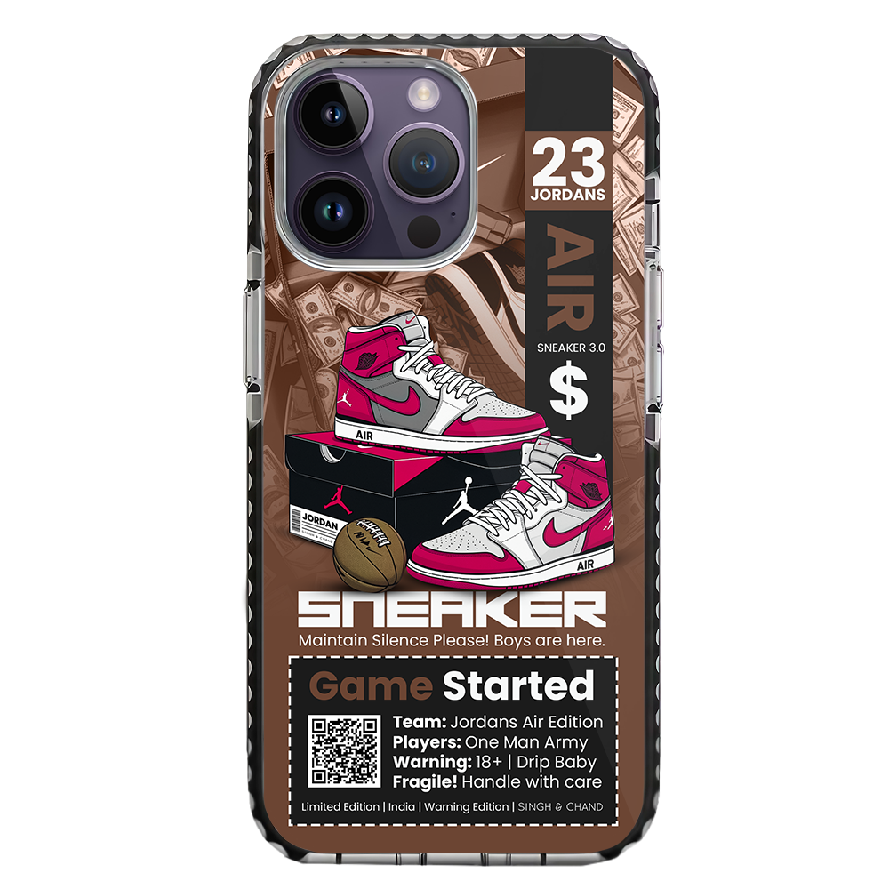 Sneaker 3.0 Limited Edition Green Gleam iPhone 14 Pro Max Stride Phone Case