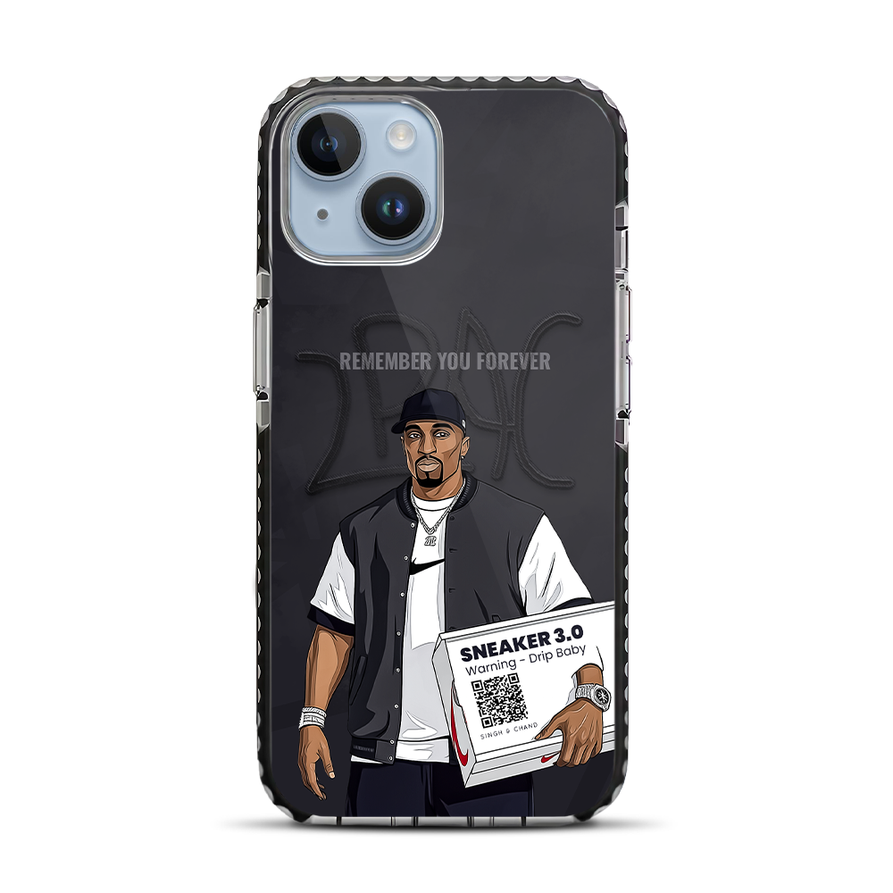 Sneaker 3.0 Limited Edition REMEMBER YOU FOREVER 2PAC iPhone 14 Stride Phone Case