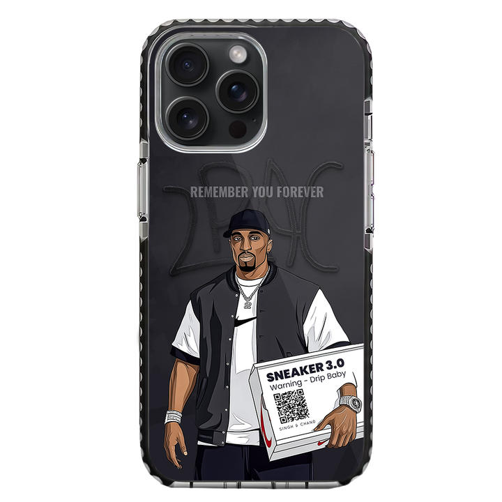 Sneaker 3.0 Limited Edition REMEMBER YOU FOREVER 2PAC iPhone 15 Pro Stride Phone Case
