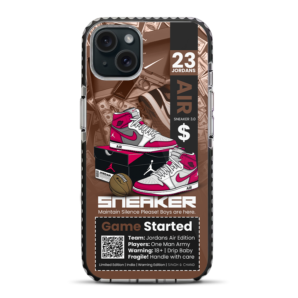 Sneaker 3.0 Limited Edition Green Gleam iPhone 15 Stride Phone Case