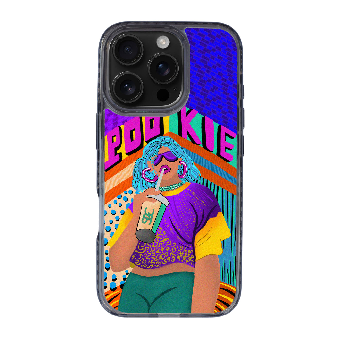 Pookie Vibe Tribe iPhone 16 Pro Stride 2.0 Phone Case