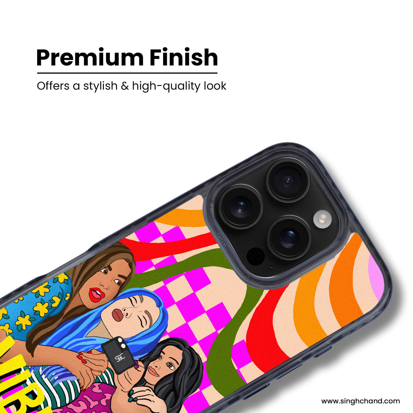 Vibing Vibe Tribe iPhone 16 Pro Max Stride 2.0 Phone Case