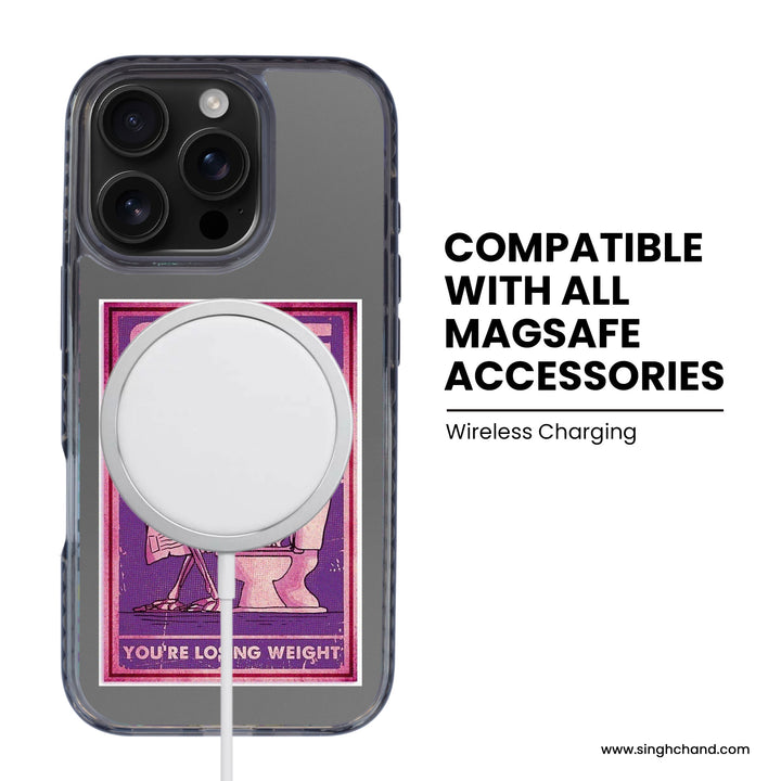 Toilet Humor – Drop It Like It's Hot iPhone 16 Pro Max Stride 2.0 Phone Case