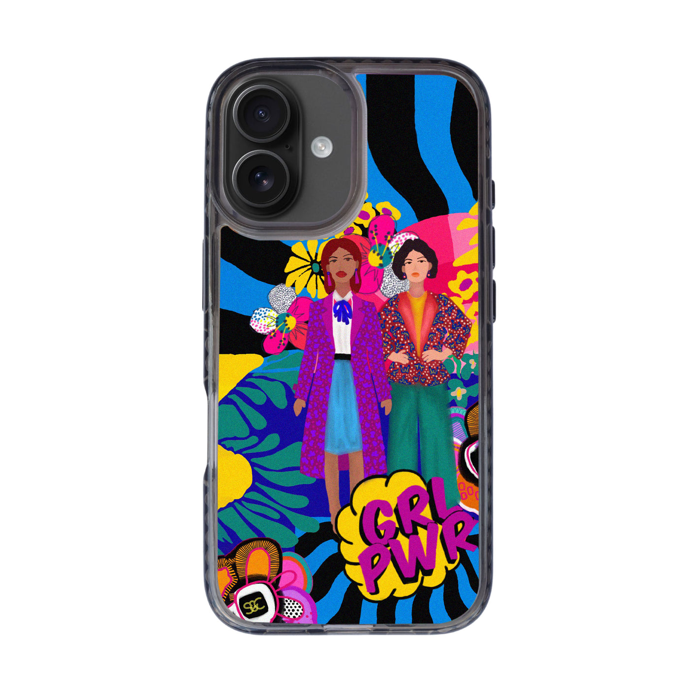 GRL PWR Empowerment Vibe Tribe iPhone 16 Plus Stride 2.0 Phone Case