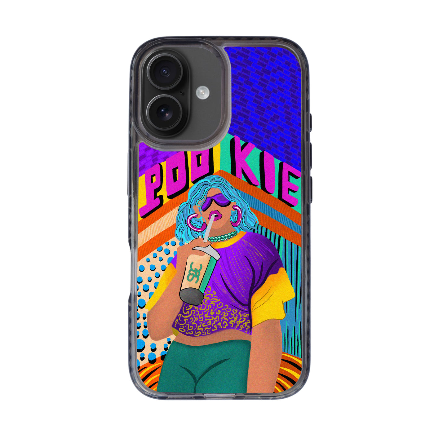 Pookie Vibe Tribe iPhone 16 Stride 2.0 Phone Case