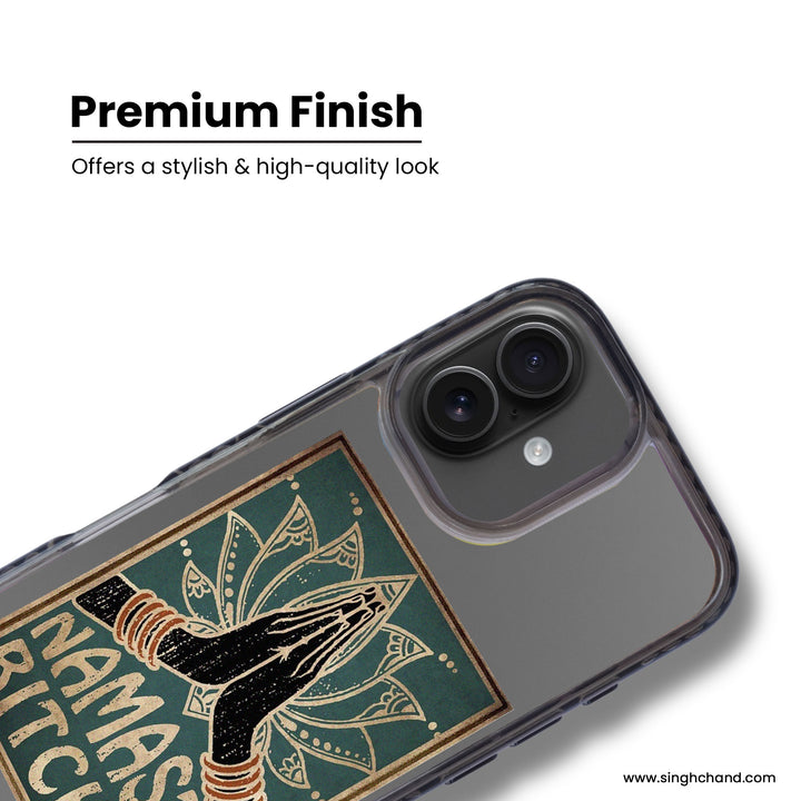 Namaste Bitches iPhone 16 Plus Stride 2.0 Phone Case