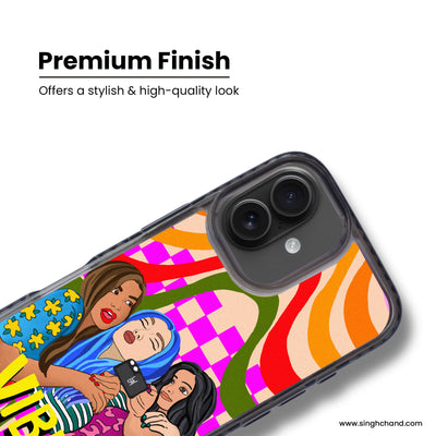 Vibing Vibe Tribe iPhone 16 Plus Stride 2.0 Phone Case