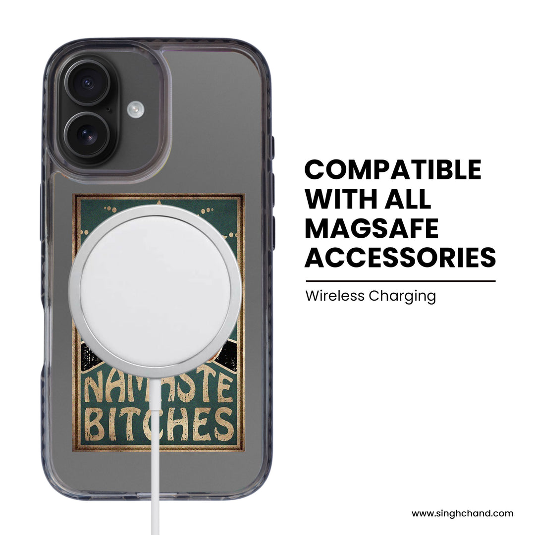 Namaste Bitches iPhone 16 Plus Stride 2.0 Phone Case
