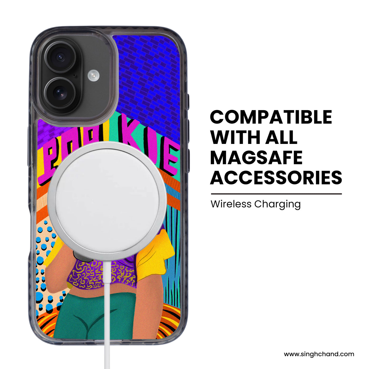 Pookie Vibe Tribe iPhone 16 Plus Stride 2.0 Phone Case