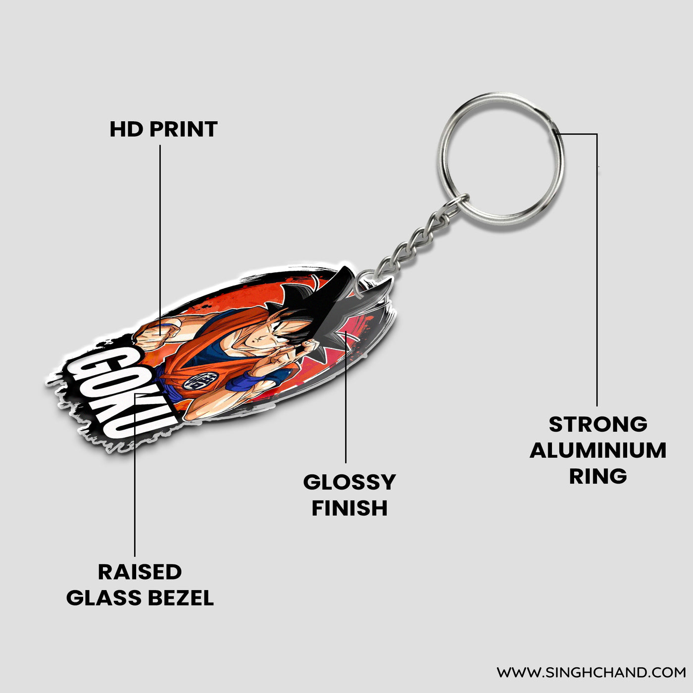 Goku Keychain