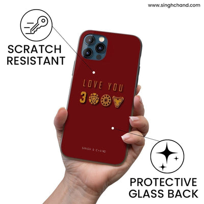 LOVE YOU 3000 iPhone 12 Phone Case
