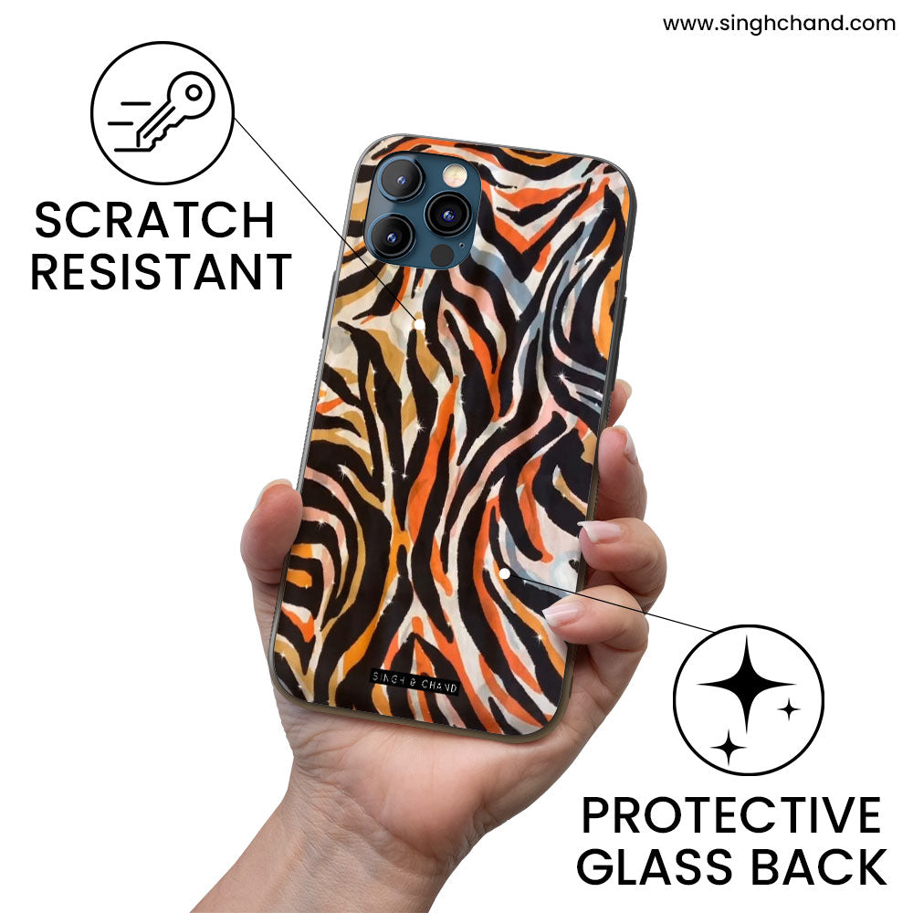 ZEBRA PRINT iPhone 12 Phone Case