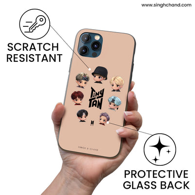 BTS TINY TAN iPhone 12 Mini Phone Case