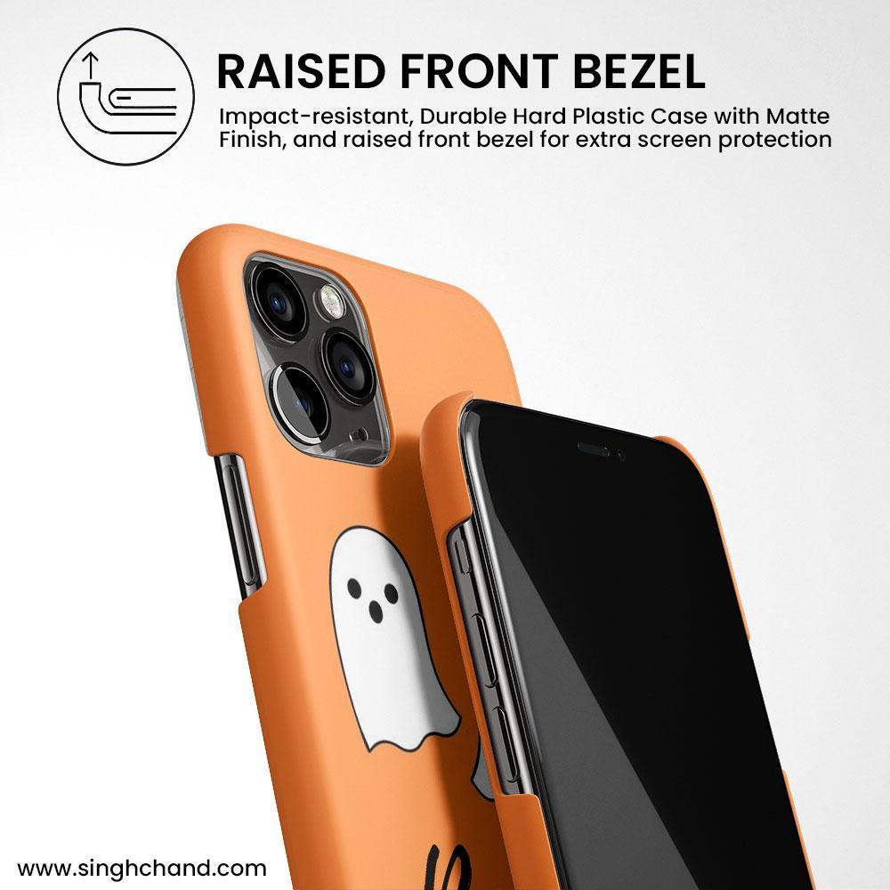 Orange BOO iPhone 13 Pro Phone Case