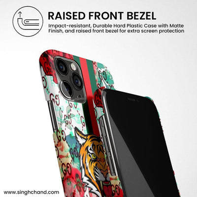 Tiger Printed iPhone 12 Pro