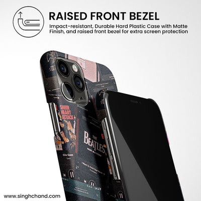 Pause play button BEATLES iPhone 6S Phone Case
