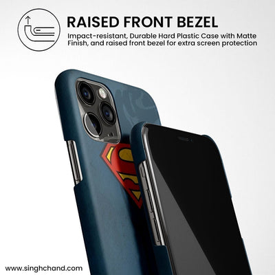 "SUPERMAN" iPhone X Phone Case