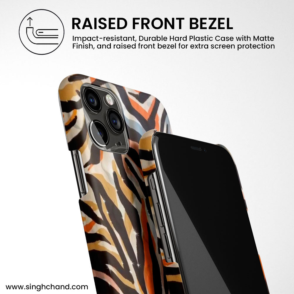 ZEBRA PRINT iPhone 12 Phone Case