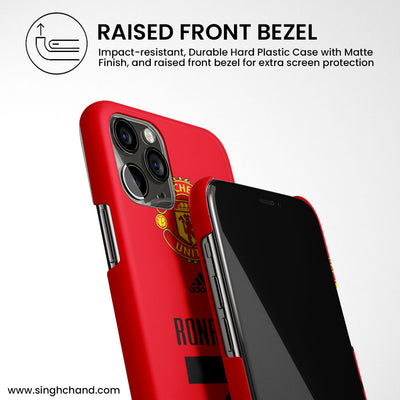 RONALDO - Manchester United iPhone 13 Pro Phone Case