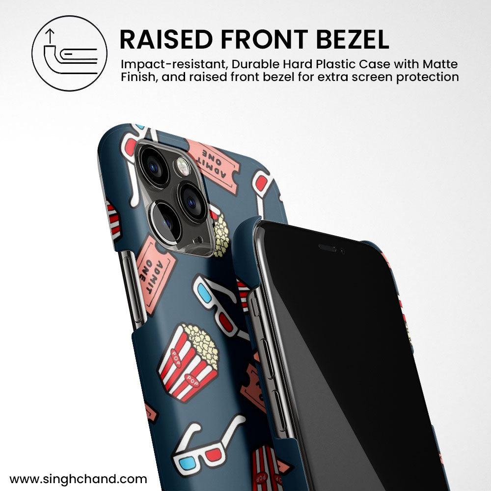 Popcorn And Movie iPhone XR Phone Case