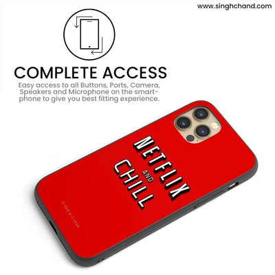 NETFLIX AND CHILL One Plus 8 Phone Case