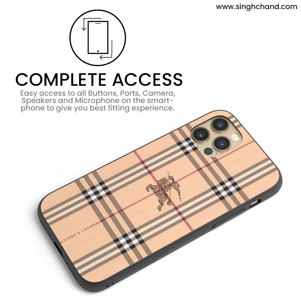 Royal checks One Plus 8 Phone Case