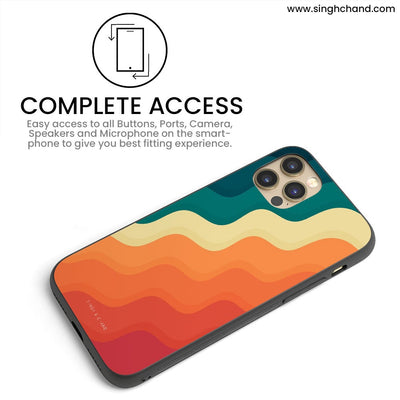 Multicolour WAVE TEXTURE One Plus Nord 2 Phone Case