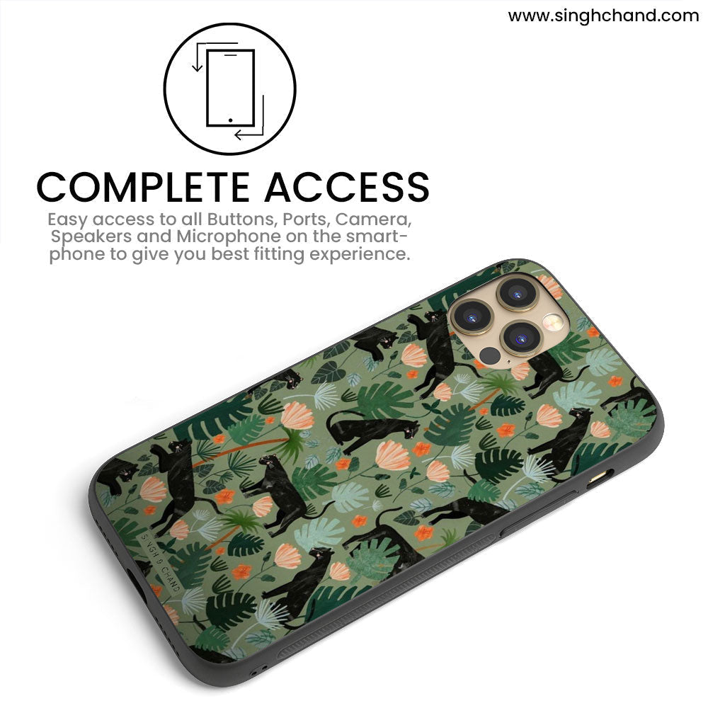 BLACK PANTHER IN THE JUNGLE One Plus 7T Pro Phone Case