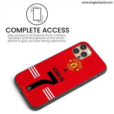 RONALDO - Manchester United iPhone 12 Pro Phone Case