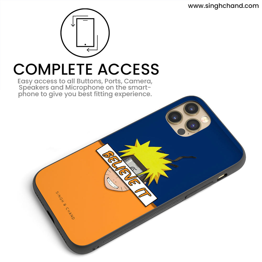 NARUTO - Believe it iPhone XS Max Phone Case