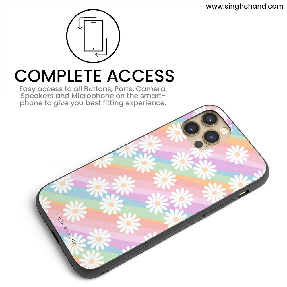 Daisy Flowers Multicolour iPhone 12 Phone Case