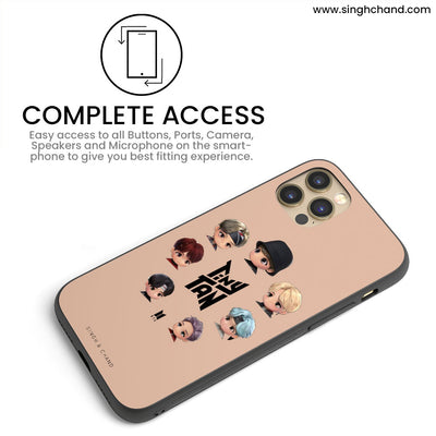 BTS TINY TAN iPhone 12 Phone Case