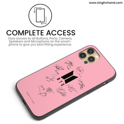BTS Autograph iPhone SE 2020 Phone Case