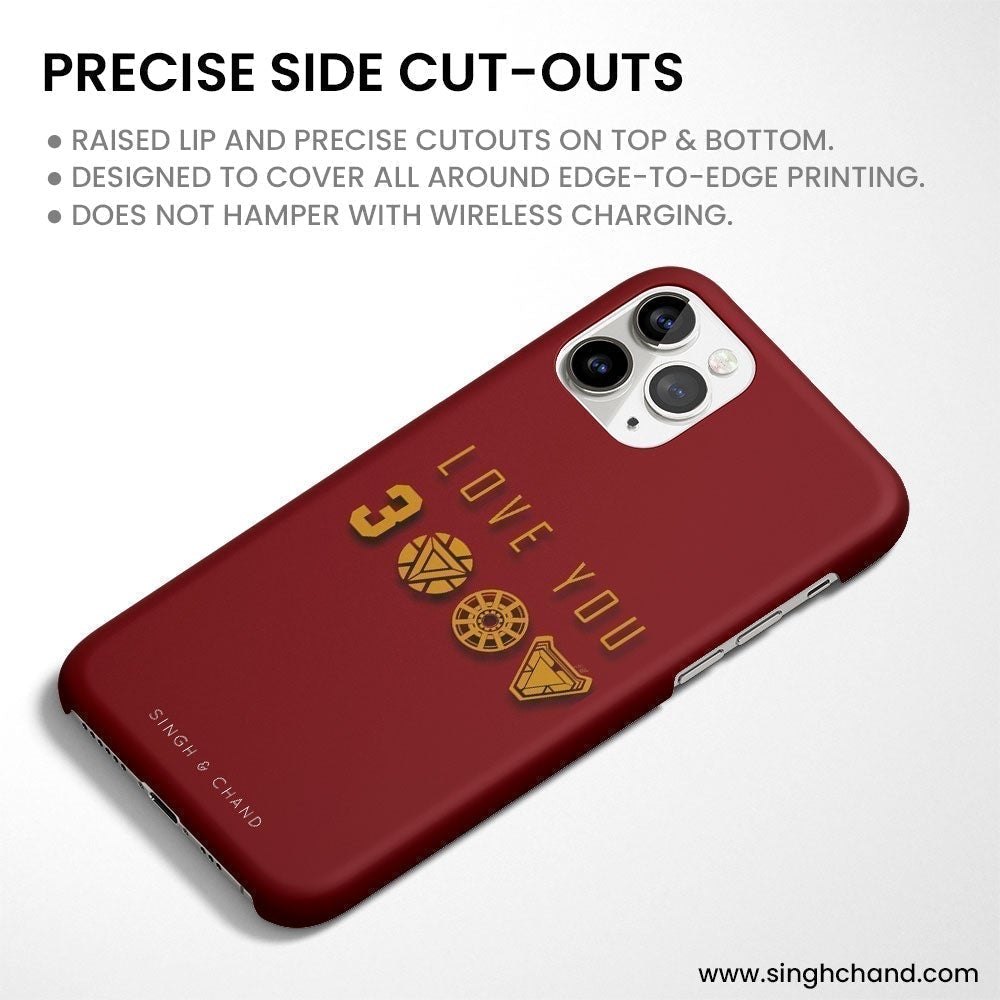 LOVE YOU 3000 iPhone 8 Plus Phone Case