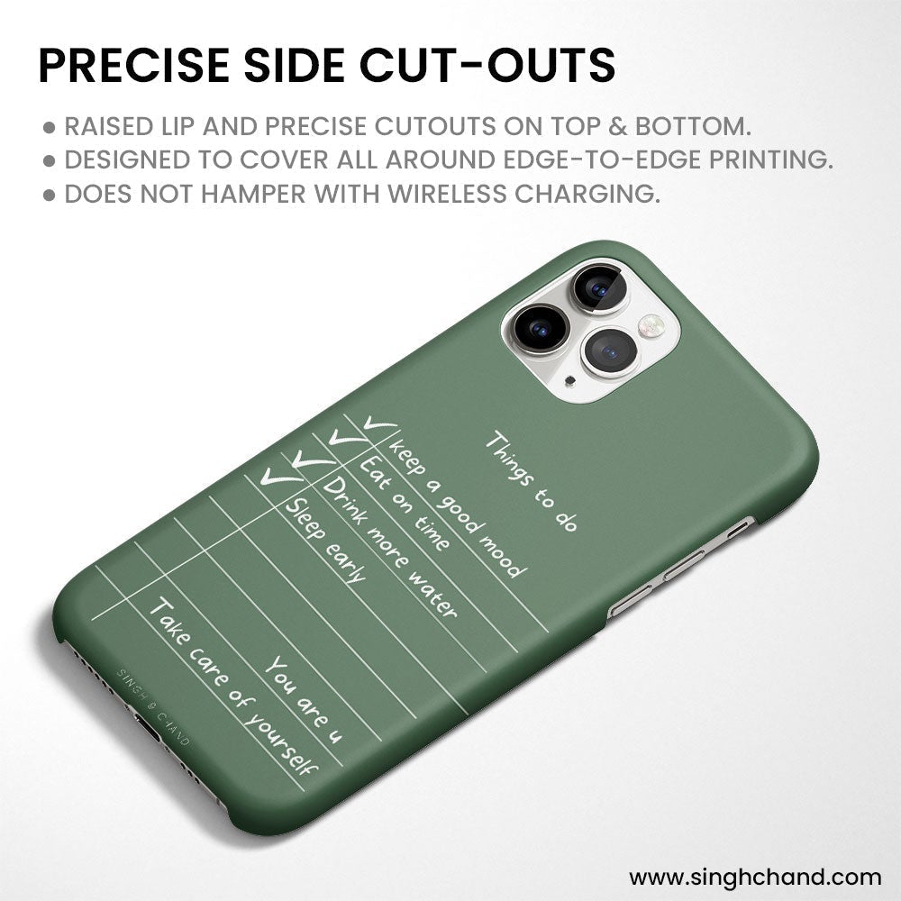"Things to do" iPhone 13 Pro Phone Case