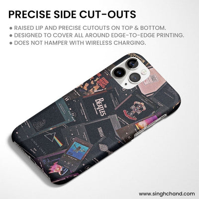 Pause play button BEATLES iPhone 11 Pro Max Phone Case