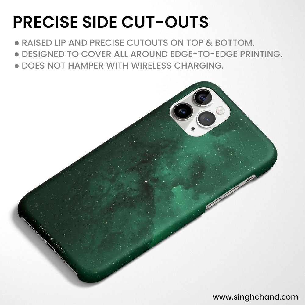 �GREEN GALAXY� iPhone 7 Phone Case