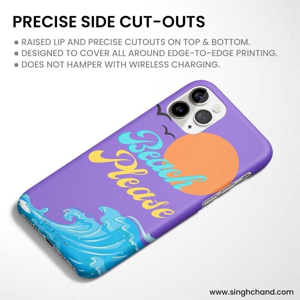 BEACH PLEASE iPhone 13 Phone Case