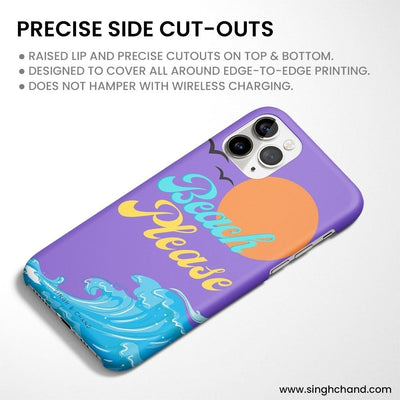 BEACH PLEASE iPhone 13 Phone Case