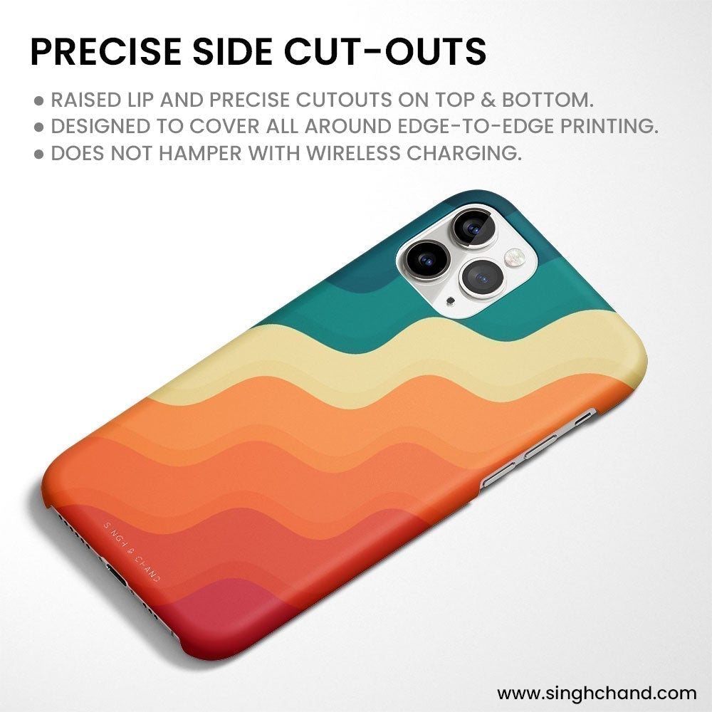Multicolour WAVE TEXTURE iPhone 6