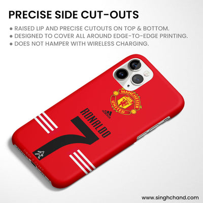RONALDO - Manchester United iPhone XS Phone Case