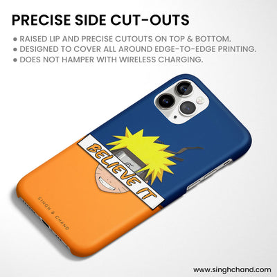 NARUTO - Believe it iPhone XS Max Phone Case