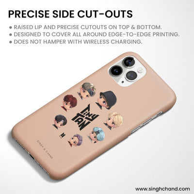 BTS TINY TAN iPhone XR Phone Case