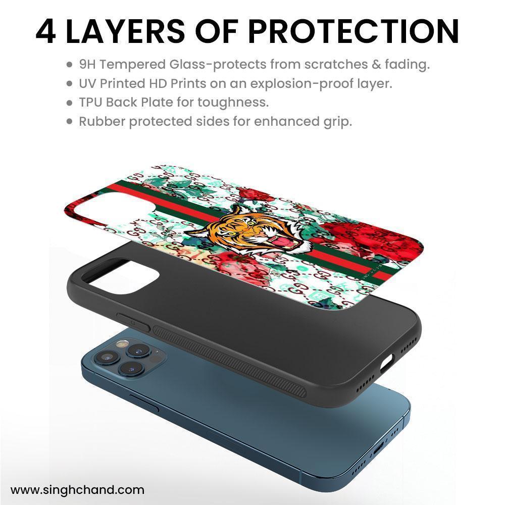 Tiger Printed iPhone 12 Pro