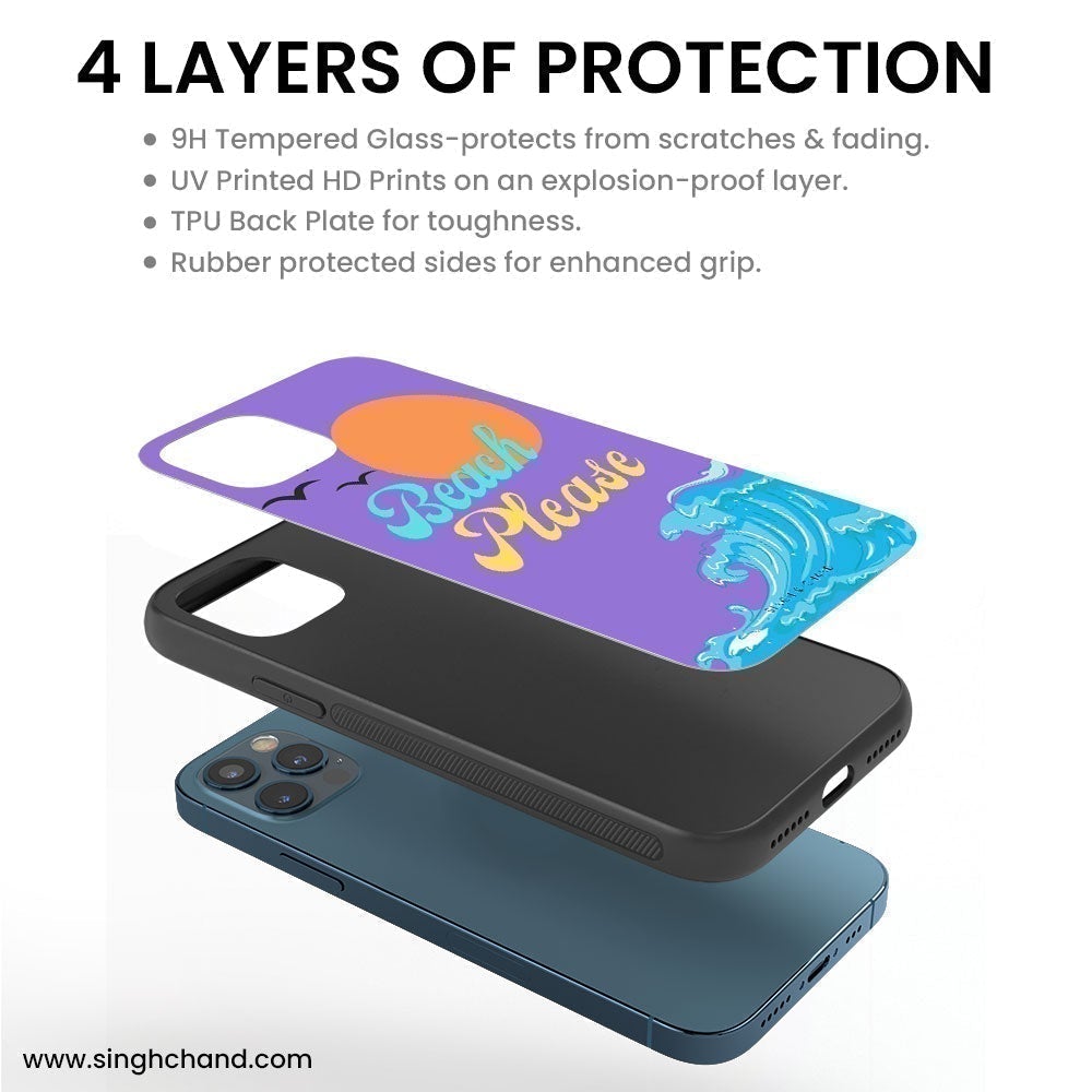 BEACH PLEASE iPhone 13 Phone Case