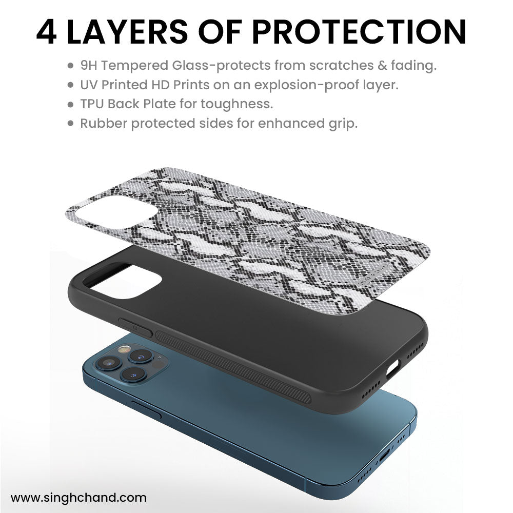 SNAKE PRINT iPhone 12 Mini Phone Case