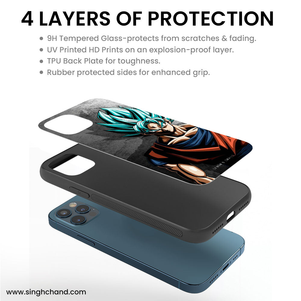 GOKU - Battle mode iPhone 11 Phone Case